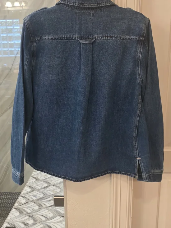 Dear John Women's Dark Blue Denim Jacket Size Medium - Picture 4 of 5